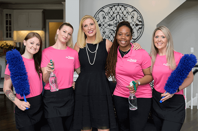 Award-winning residential cleaning services by Go 2 Girls in Raleigh